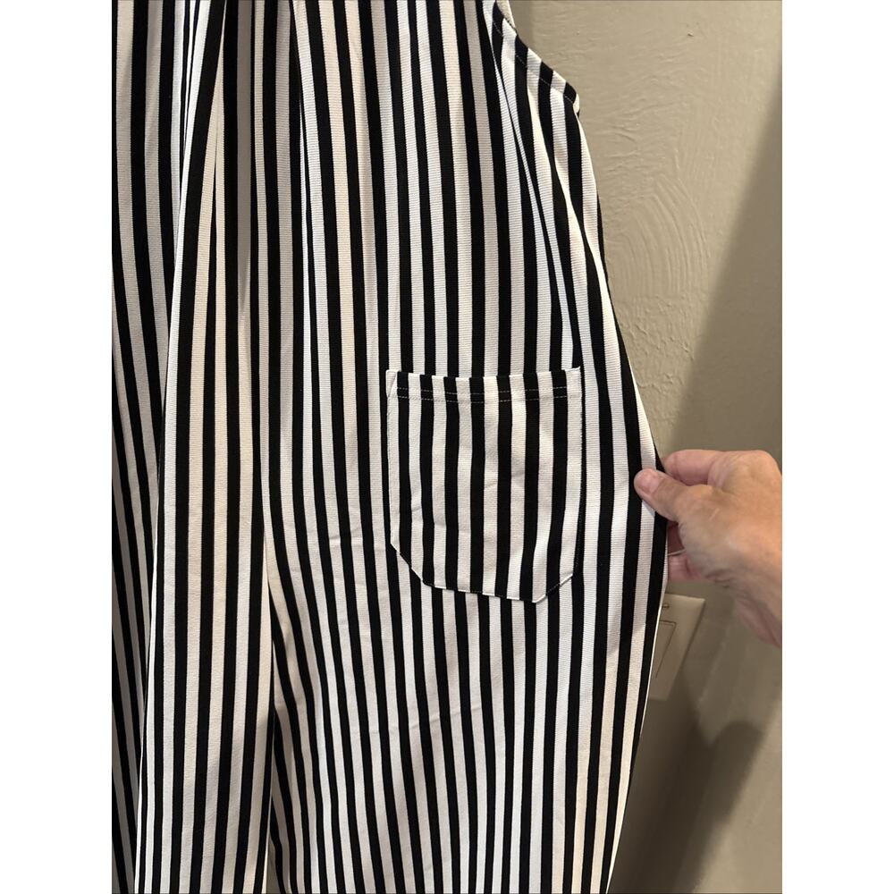 Halara Overalls Adjustable Strap Button Black Str… - image 8